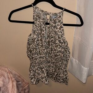 Sleeveless Floral Top